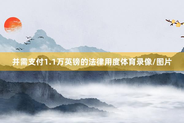 并需支付1.1万英镑的法律用度体育录像/图片